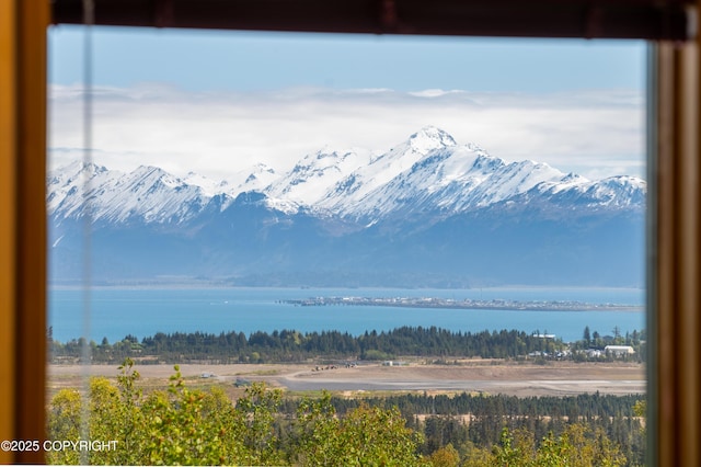 2435 Paradise Pl, Homer, AK 99603 - view of mountain background with a nearby body of water