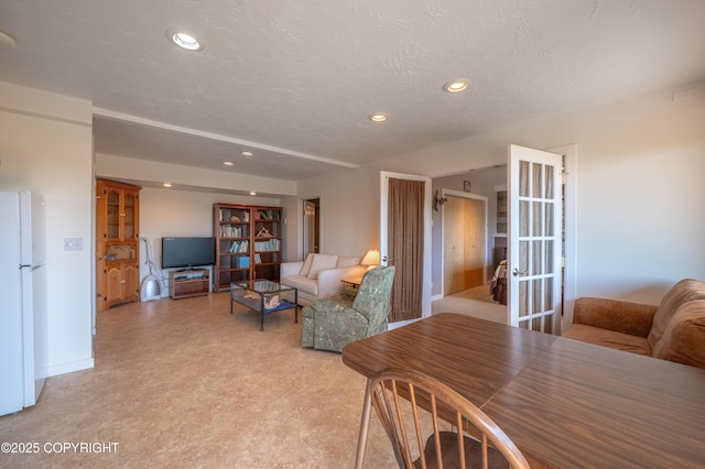 2435 Paradise Pl, Homer, AK 99603 - living area with recessed lighting and baseboards