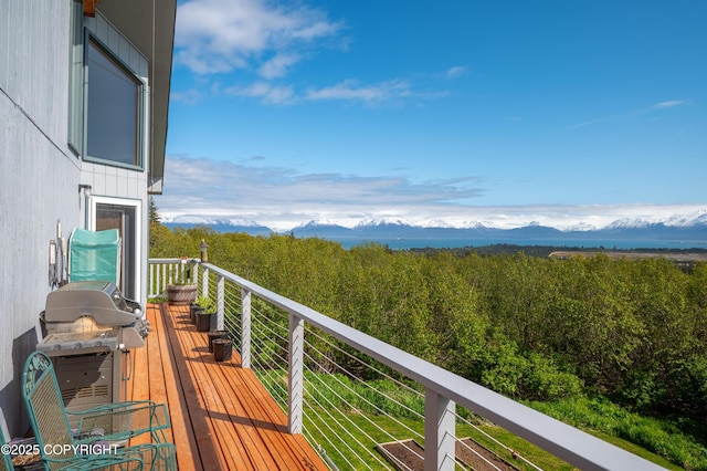2435 Paradise Pl, Homer, AK 99603 - balcony with a mountain view