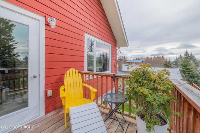 437 W Fairview Ave, Homer, AK 99603 - view of wooden terrace