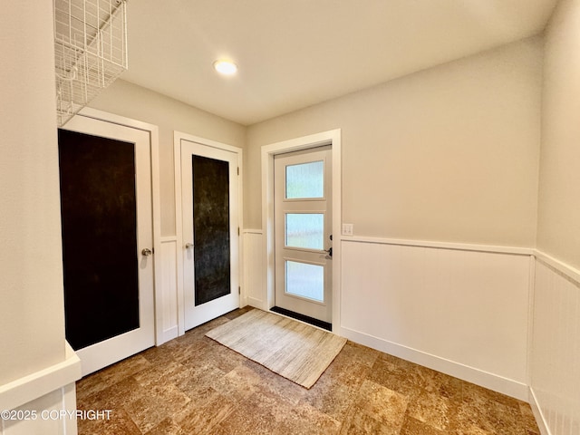 437 W Fairview Ave, Homer, AK 99603 - foyer entrance with wainscoting