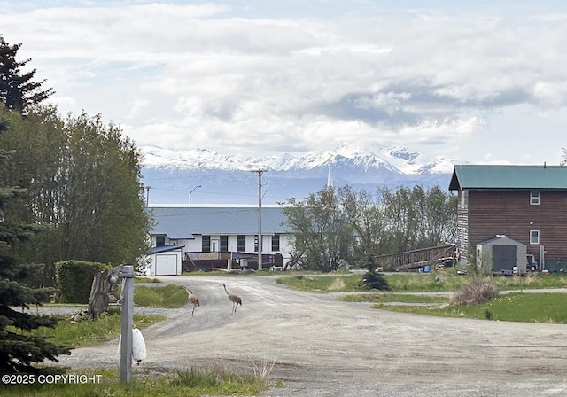 3698 Poppy Cir, Homer, AK 99603 - view of road featuring a mountain view