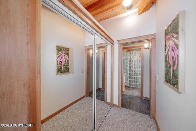 41345 Alan St, Homer, AK 99603 - corridor featuring baseboards and carpet floors