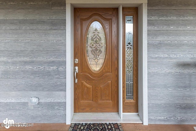 view of entrance to property