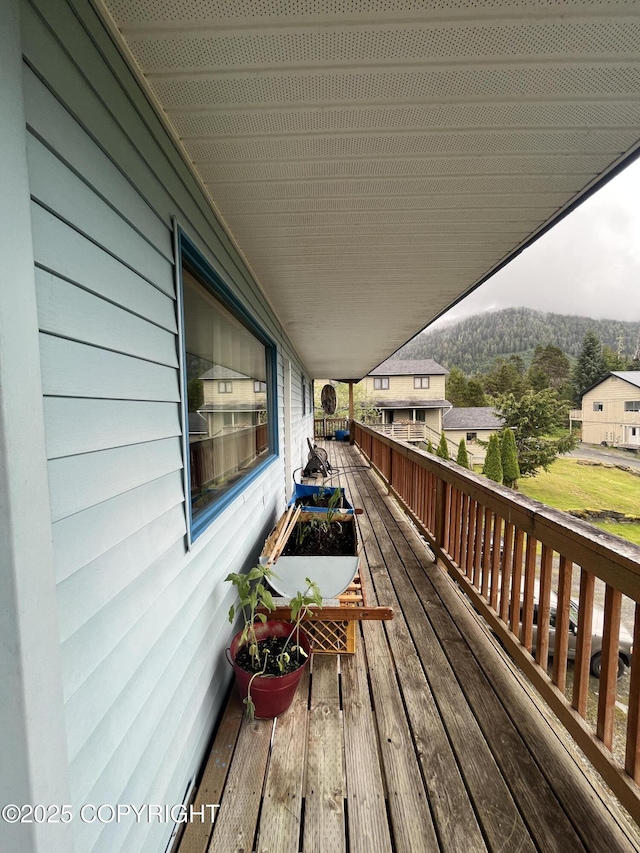 view of deck