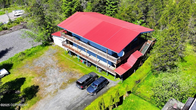 aerial view