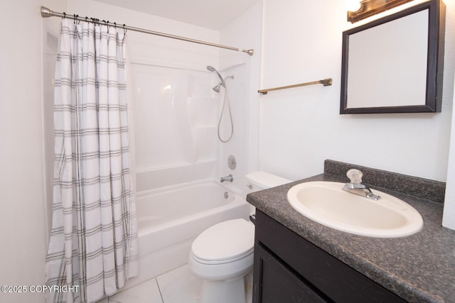 3471 Nebula Cir, Anchorage, AK 99517 - bathroom featuring shower / bath combination with curtain and vanity