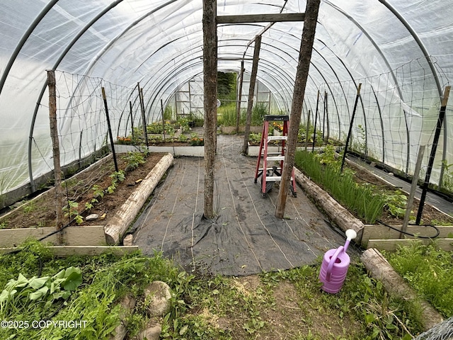 3604 N Copperspike St, Wasilla, AK 99623 - surrounding community with a vegetable garden