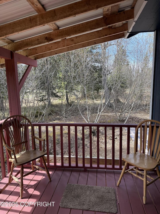 63531 Jessica G Ct, Ninilchik, AK 99639 - view of balcony