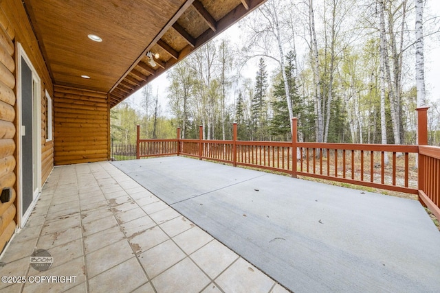 3600 N Fortune Cir, Wasilla, AK 99654 - view of patio