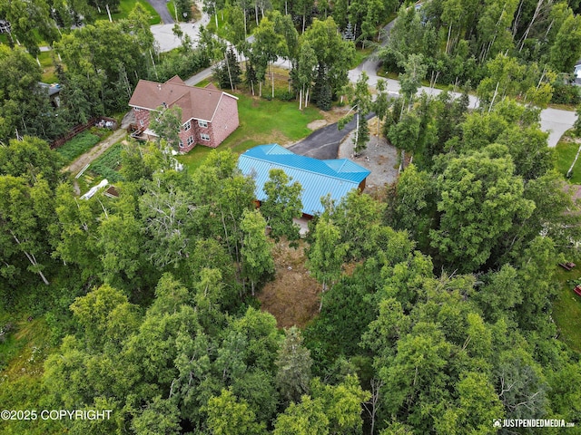 3600 N Fortune Cir, Wasilla, AK 99654 - aerial view of property and surrounding area