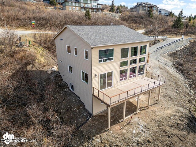 6485 Prominence Pointe Dr, Anchorage, AK 99516 - aerial view of property and surrounding area