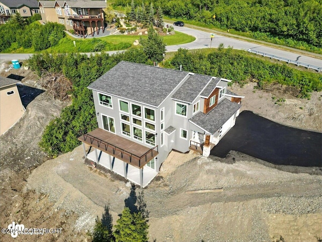 6485 Prominence Pointe Dr, Anchorage, AK 99516 - view from above of property
