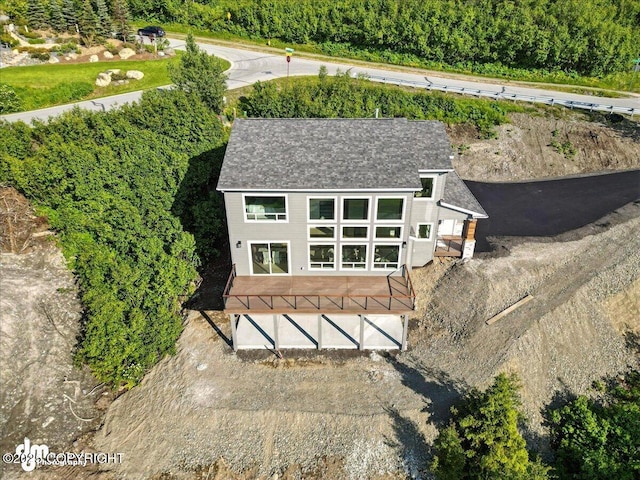 6485 Prominence Pointe Dr, Anchorage, AK 99516 - view from above of property