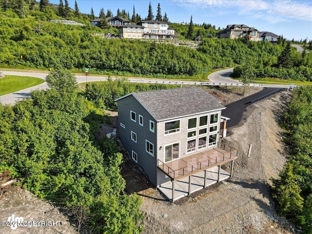 6485 Prominence Pointe Dr, Anchorage, AK 99516 - view from above of property