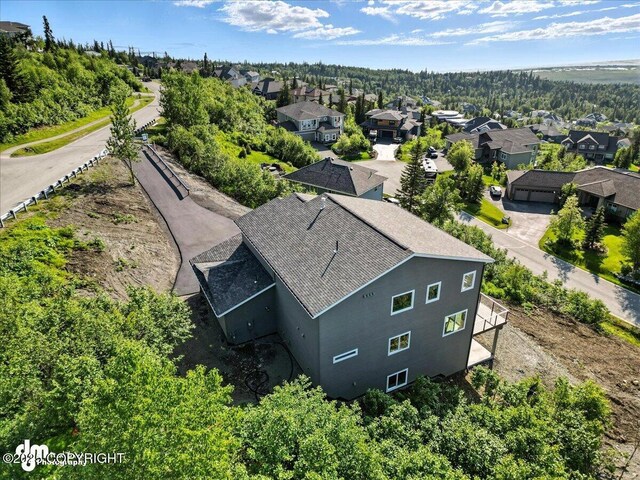 6485 Prominence Pointe Dr, Anchorage, AK 99516 - aerial perspective of suburban area