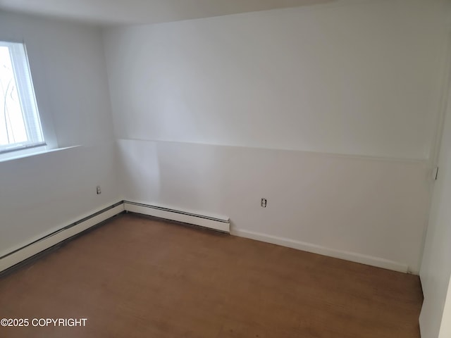 3505 Iowa St, Anchorage, AK 99517 - unfurnished room with baseboards and baseboard heating