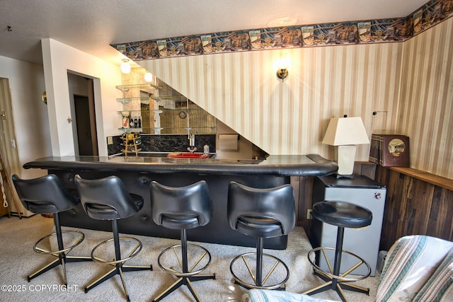 104 Beech Ave, Kenai, AK 99611 - indoor wet bar featuring carpet