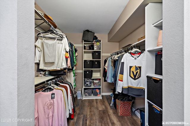 800 Howard Cir, Anchorage, AK 99504 - walk in closet with wood finished floors