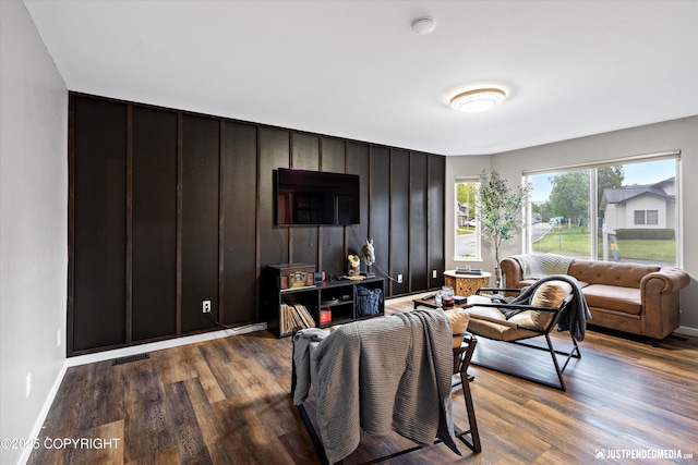 800 Howard Cir, Anchorage, AK 99504 - living area featuring wood finished floors and baseboards