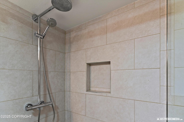 3915 Hiland Rd, Eagle River, AK 99577 - bathroom view of tiled shower