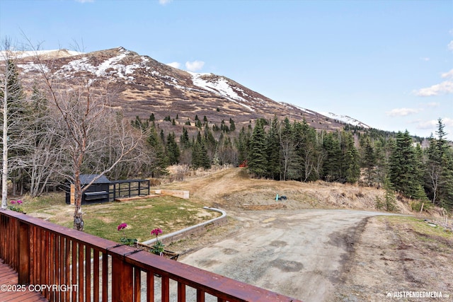 3915 Hiland Rd, Eagle River, AK 99577 - view of mountain backdrop