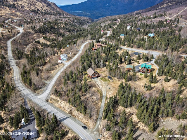 3915 Hiland Rd, Eagle River, AK 99577 - view of property location with a mountainous background