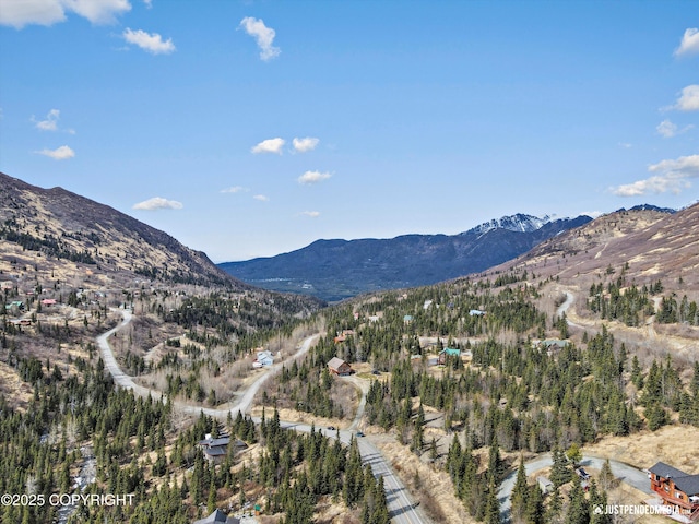 3915 Hiland Rd, Eagle River, AK 99577 - view of mountain background
