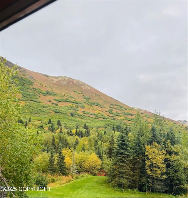 3915 Hiland Rd, Eagle River, AK 99577 - view of mountain background