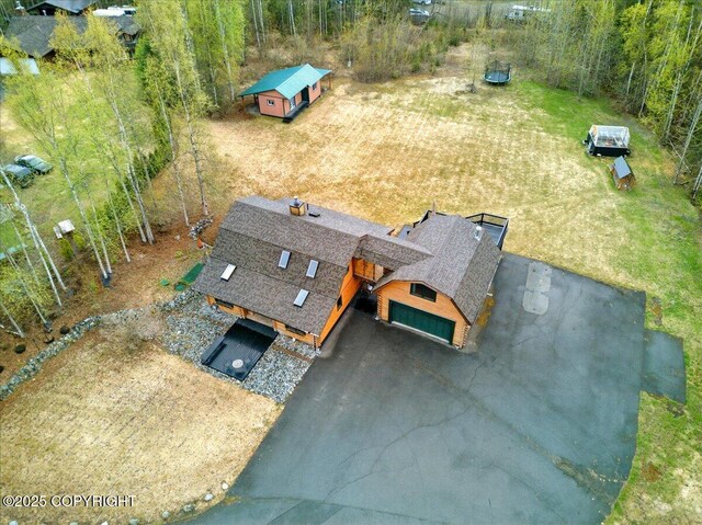17720 Werre St, Chugiak, AK 99567 - aerial view of property and surrounding area