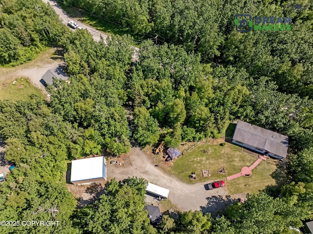 1900 N Green Forest Dr, Palmer, AK 99645 - aerial view