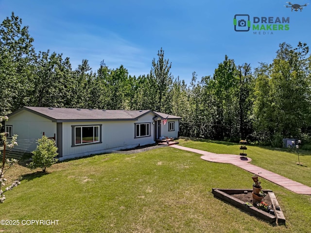 1900 N Green Forest Dr, Palmer, AK 99645 - view of front of property featuring a front yard