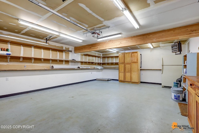 3211 Shamrock St, Anchorage, AK 99504 - garage with baseboards