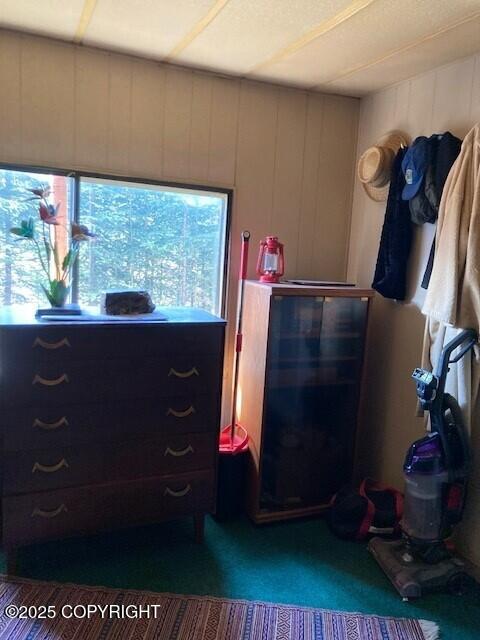 19405 Ridge St, Kasilof, AK 99610 - interior space featuring a decorative wall