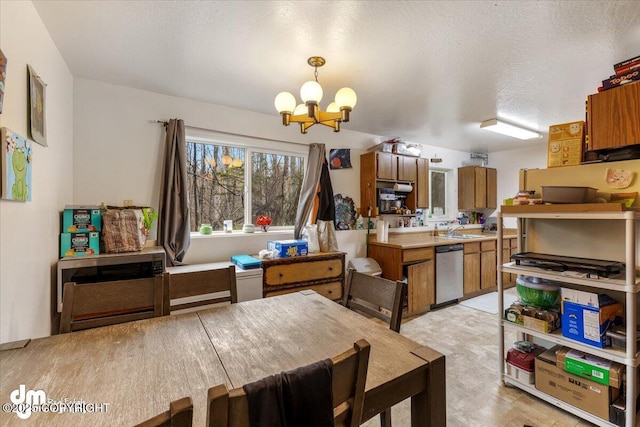 2601 E Quiet Cir, Wasilla, AK 99654 - dining area featuring a notable chandelier