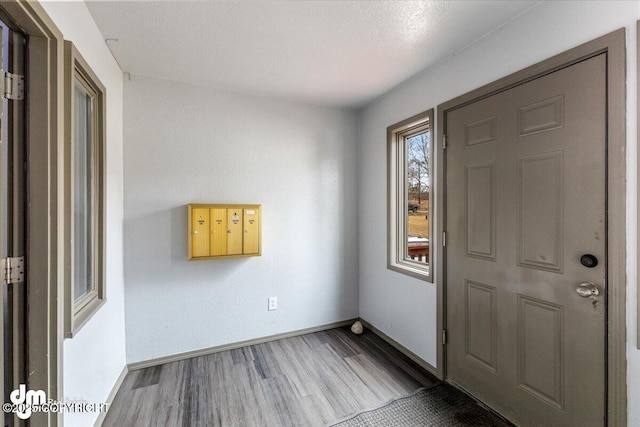 2601 E Quiet Cir, Wasilla, AK 99654 - entrance foyer featuring baseboards and wood finished floors