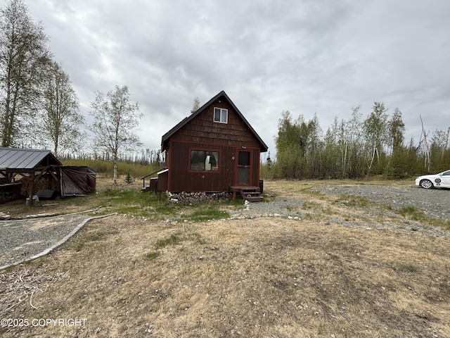 view of side of home