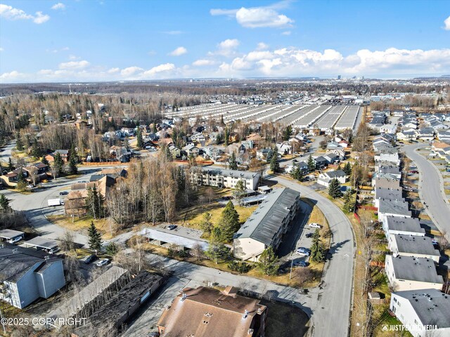 355 Donna Dr # 18, Anchorage, AK 99504 - birds eye view of property with a residential view