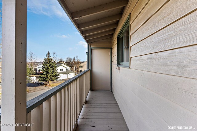 355 Donna Dr # 18, Anchorage, AK 99504 - balcony with a residential view