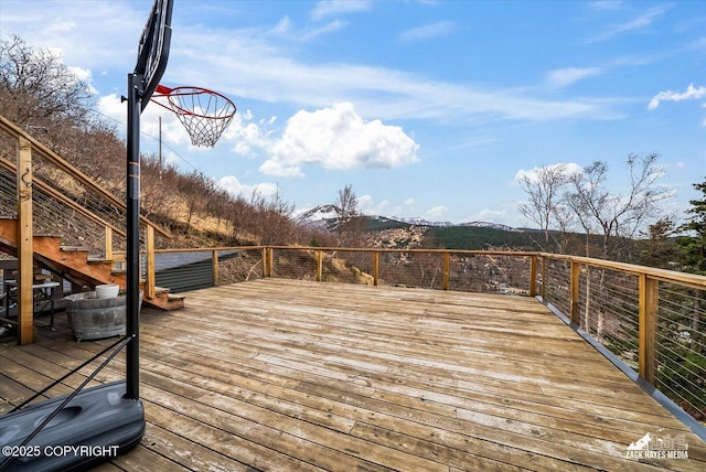view of deck