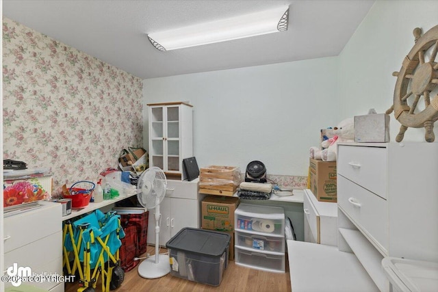 view of storage room