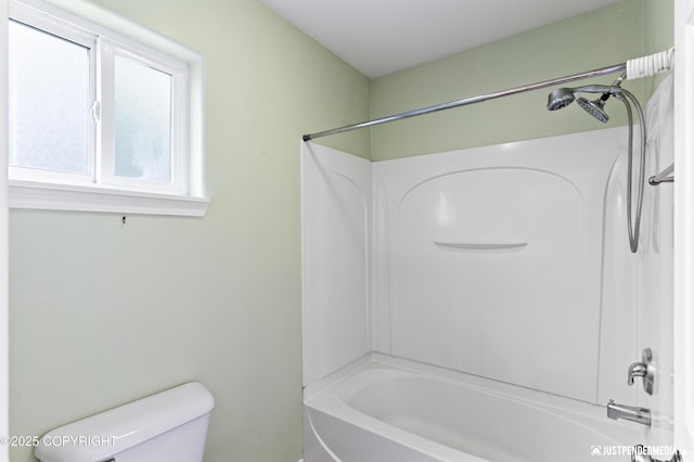 243 Creekside St # 2, Anchorage, AK 99504 - full bath featuring toilet and shower / bath combination