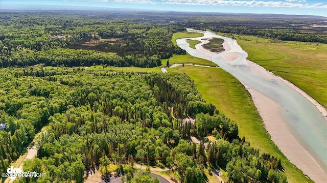 25925 Williamson Ln, Kasilof, AK 99610 - drone / aerial view of a heavily wooded area