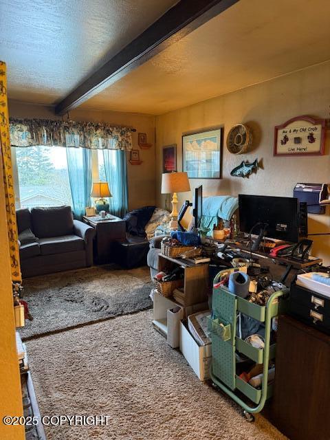 1217 Madsen Ave, Kodiak, AK 99615 - misc room featuring beam ceiling
