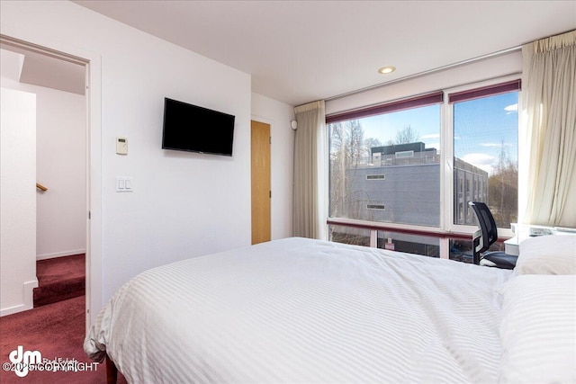 5201 E Northern Lights Blvd # 3N, Anchorage, AK 99508 - carpeted bedroom featuring baseboards