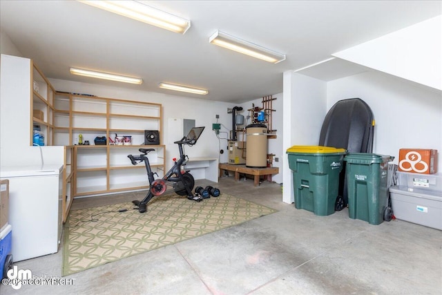 5201 E Northern Lights Blvd # 3N, Anchorage, AK 99508 - workout area with washer / dryer