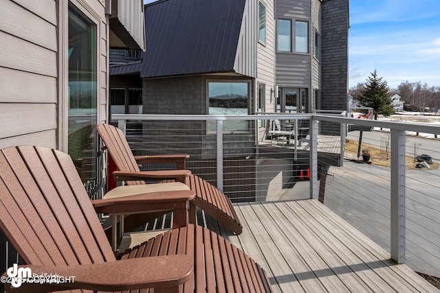 1741 W 15th Ave, Anchorage, AK 99501 - view of wooden terrace