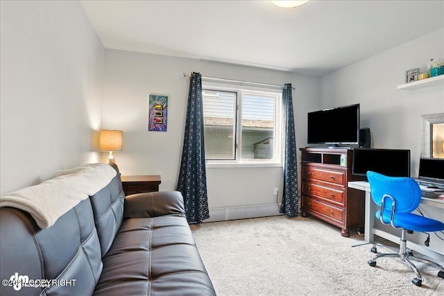 4200 Endeavor Cir, Anchorage, AK 99515 - home office featuring light carpet