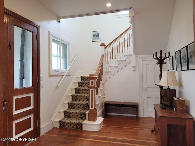 1 Fort Seward Dr, Haines, AK 99827 - stairway with wood finished floors