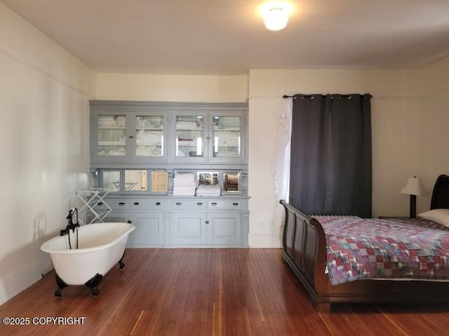 1 Fort Seward Dr, Haines, AK 99827 - bedroom with dark wood-type flooring